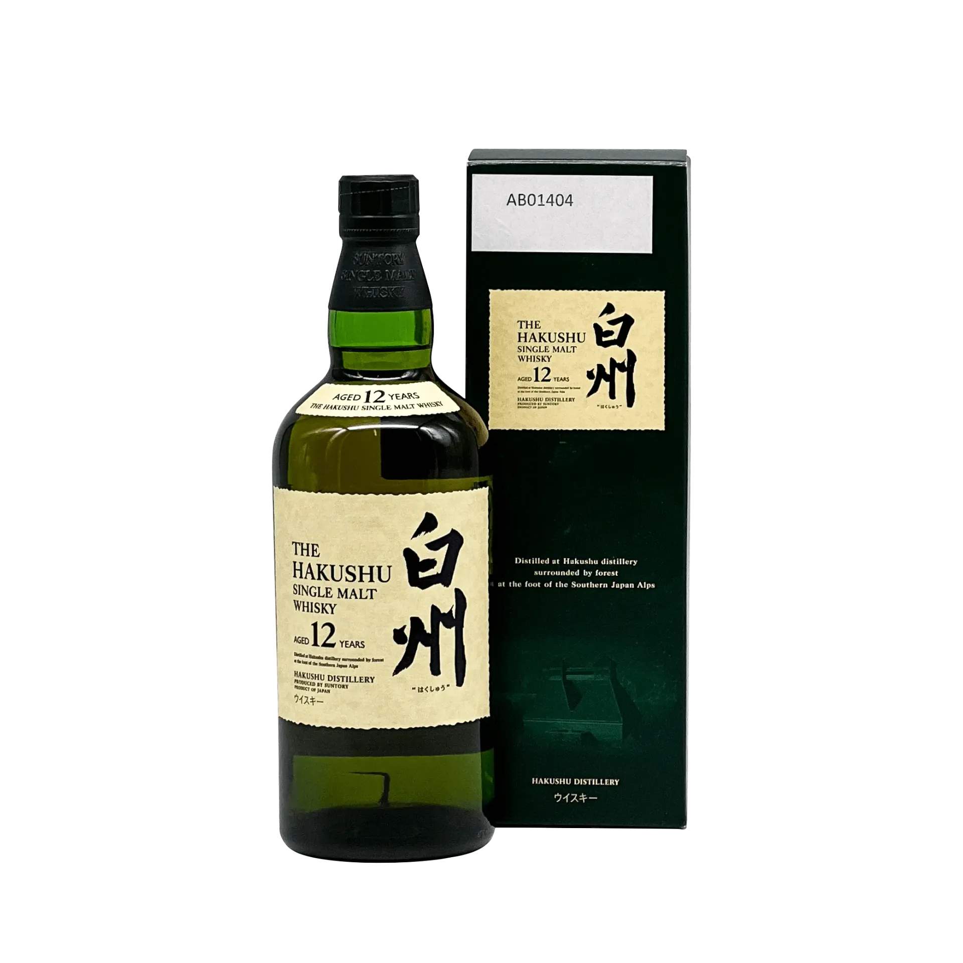 Suntory Hakushu 12 Year Old